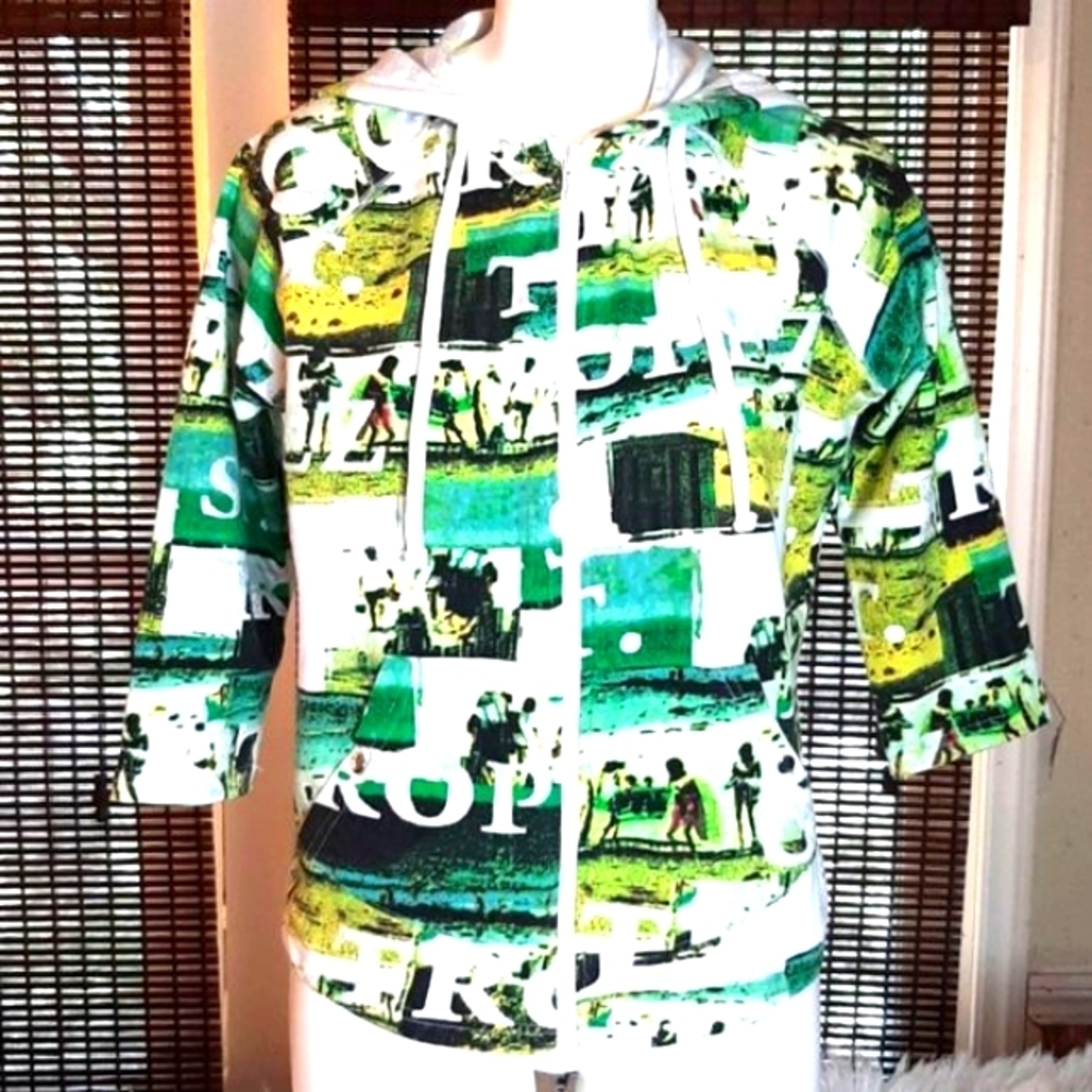 Onque   Wokans New Hooded Summer Jacket S‎   Diamond  Zipper
